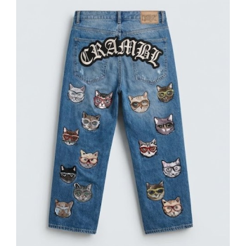 NERDY KAT BAGGY DENIM