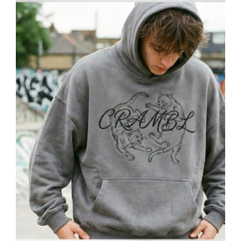 FIGHTN KATS BOXY FIT HOODIE
