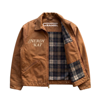 CRAMBL FLANNEL WORK JACKET