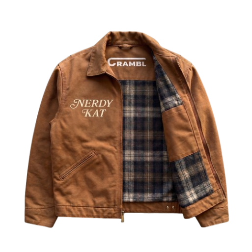 CRAMBL FLANNEL WORK JACKET