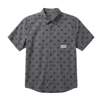 CRAMBL CAT PATTERN RESORT SHIRT