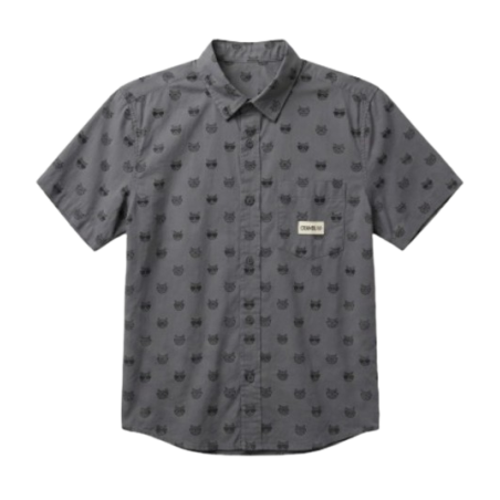 CRAMBL CAT PATTERN RESORT SHIRT