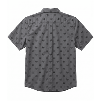 CRAMBL CAT PATTERN RESORT SHIRT