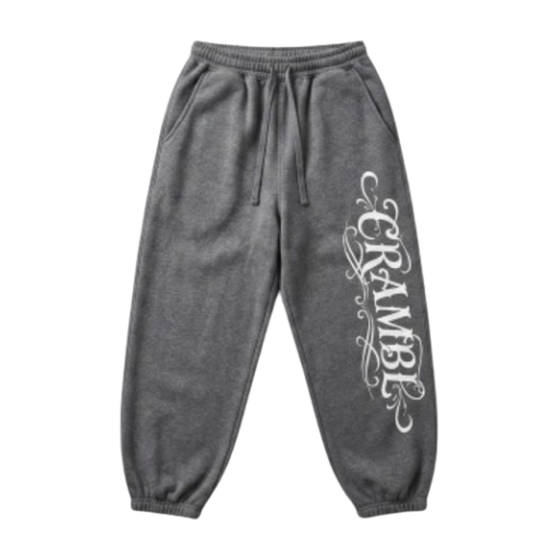 CRAMBL ULTRA-BAGGY JOGGER SWEATPANTS