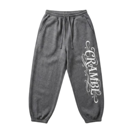 CRAMBL ULTRA-BAGGY JOGGER SWEATPANTS