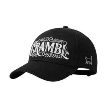 CRAMBL LOGO & KAT STRAPBACK CAP
