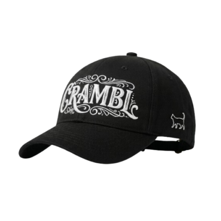 CRAMBL LOGO & KAT STRAPBACK CAP