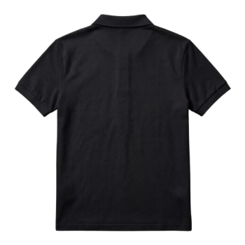 BLACK CRAMBL MINIMAL KAT POLO SHIRT