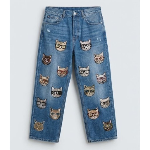 NERDY KAT BAGGY DENIM