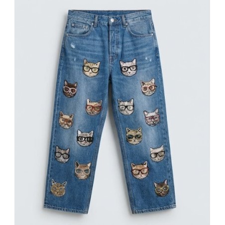 NERDY KAT BAGGY DENIM